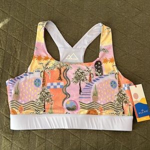 Wild Rye Lucille bra sz Large. Sicilian summer color